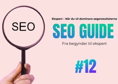 12. Strukturerede data & schema markup – gør dig læsbar for Google