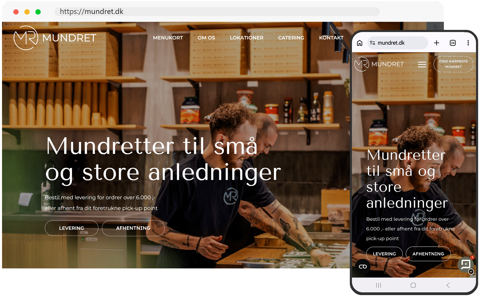 Ny hjemmeside til Mundret.dk